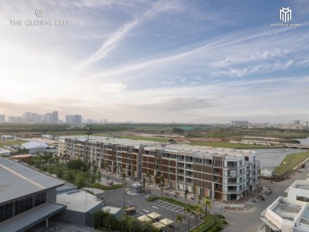 Cho thuê nhà phố The Global City, diện tích 346.56 m², đối diện công viên, một căn duy nhất